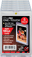 Ultra Pro - Clear 180pt Magnetic UV One-Touch Card Holder 5-Pack