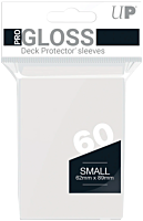 Ultra Pro - Clear PRO-Gloss Small Deck Protector Sleeves (60 Count)