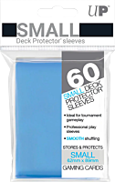 Ultra Pro - Light Blue PRO-Gloss Small Deck Protector Sleeves (60 Count)