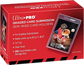 Ultra Pro - 200 Semi Rigid Graded Card Submission Holders with Storage Box