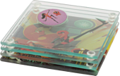 Incredibles 2 - Stacking Glass Coaster (Set of 4) 1