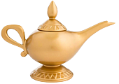Disney - Aladdin Lamp Sculpted Ceramic Teapot