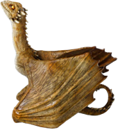 Game of Thrones - Viserion Baby Dragon Statue
