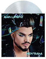 Adam Lambert - High Drama LP Vinyl Record (Clear Vinyl)