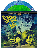 Spider Baby (1967) - Original Motion Picture Soundtrack by Ronald Stein 2xLP Vinyl Record (Blue & Green Marbled Coloured Vinyl)
