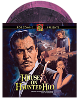 House On Haunted Hill (1959) - Rob Zombie Presents: House On Haunted Hill Original Motion Picture Soundtrack by Von Dexter 2xLP Vinyl Record (Pink & Black Hand Poured Coloured Vinyl)