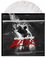 Cocaine Bear - Original Motion Picture Soundtrack LP Vinyl Record (Cocaine and Crystal Clear Colored Vinyl)
