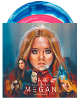 M3GAN - Original Motion Picture Soundtrack by Anthony Willis 2xLP Vinyl Record (Pink, Blue and White Swirl Vinyl)