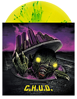 C.H.U.D. (1984) - Original Motion Picture Soundtrack By Martin Cooper & David Hughes LP Vinyl Record ("Toxic Waste" Neon Yellow With Neon Green Splatter Vinyl)