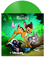 Bambi (1942) - Music From Bambi 80th Anniversary LP Vinyl Record (Transparent Green Coloured Vinyl)