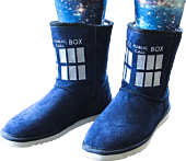 Doctor Who - TARDIS Boot Slippers