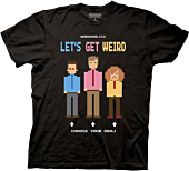 Workaholics - Let's Get Weird 8-Bit Male T-Shirt