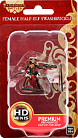 Pathfinder Battles - Female Half-Elf Swashbuckler Premium Pre-Painted Miniature Figure