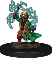 Pathfinder Battles - Male Gnome Sorcerer Premium Pre-Painted Miniature Figure