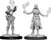 Pathfinder Battles - Female Human Alchemist Deep Cuts Unpainted Miniature Figure 2-Pack