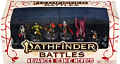 Pathfinder Battles - Advanced Iconic Heroes Pre-Painted Miniature Figure 6-Pack