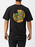 Santa Cruz TMNT Pizza Dot T-Shirt Black - Billion Creation