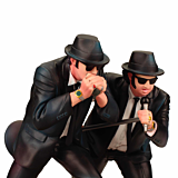 The Blues Brothers, Jake & Elwood Singing the Blues 7” PVC Statue by SD  Toys